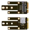 High Efficiency M.2 NGFF Key B To mPCIE Adapter Card with Card Slot for Wireless Networking Module