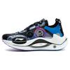Li Ning Shadow CRC Running Shoes Women's Low Top Black/Fluorescent Grape Purple ARHR102-1