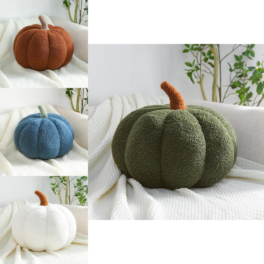 Cute Pumpkin Plush Pillow For Creative Decorating And Gifting Vividly Designed For A Fun Life
