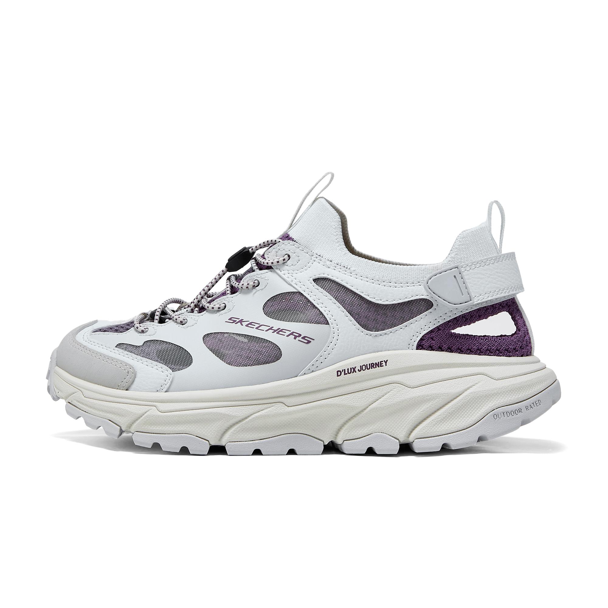 Skechers Outdoor Comfortable Versatile Quick-Drying Wear-Resistant Water Shoes Women Shoes Gray Purple 180217-GYPR 38