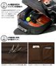 Formalich Mega Body Bag Brand One Shoulder Crossbody Gadget A4 Commuting to School Large Capacity Black [Device] Men's
