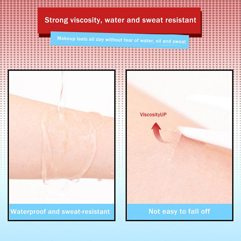 Double Eyelid Tape Sticker With Auxiliary Tool Invisible Fold Eyelid Paste Clear Beige Stripe Self-Adhesive Natural Eye Makeup