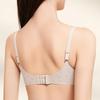 Damen Push-Up BH Nahtlose kabellose BHs Spitze Blumendruck BH Bequeme Damen Sexy Dessous Süße Unterwäsche