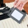 Name Luggage Tags Pu Luggage Tag Boarding Pass Boarding Pass Tag Soft Airplane Suitcase Tag  Travel