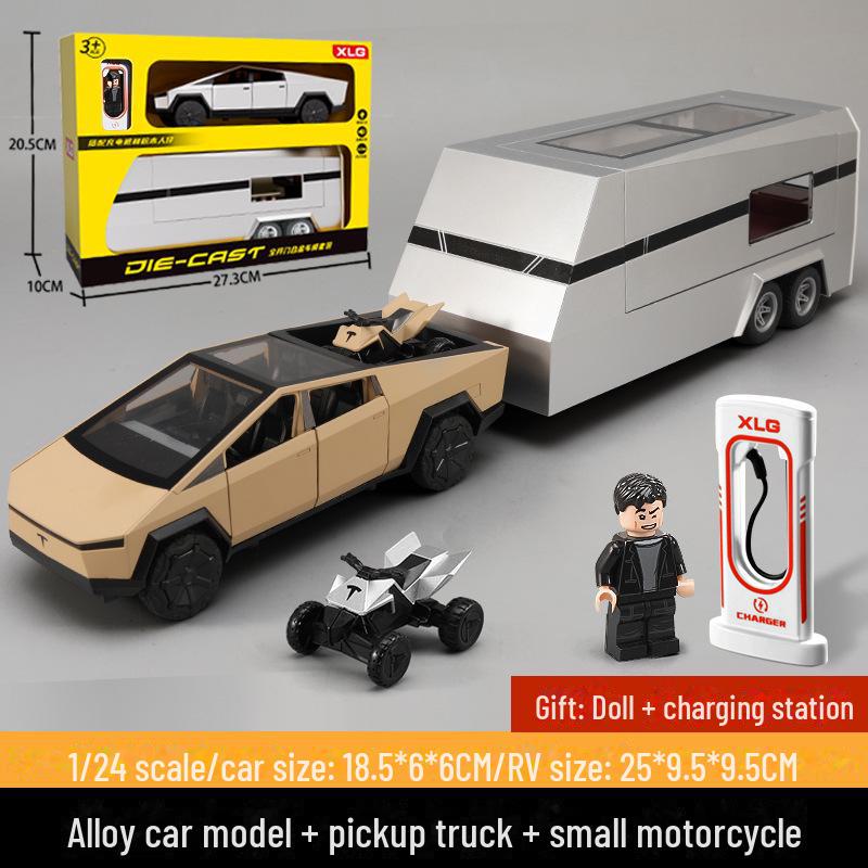 Großes Legierungs-Offroad-Pickup-Spielzeugauto für Kinder