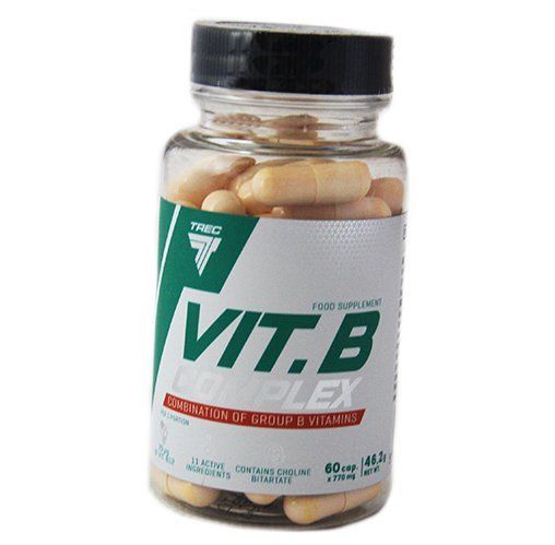 

Вітаміни групи В, Vitamin B Complex, Trec Nutrition (36101015) 60caps