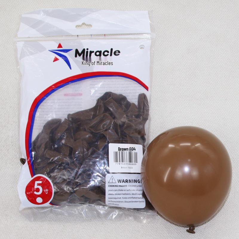 Miracle Star 5-inch Latex Balloons, 100 pcs - Ideal for Children's Birthday Party, Wedding Celebration, Room Decoration.