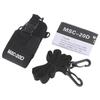 MSC-20D Waterproof Nylon Walkie Talkie Pouch Adjustable Sling Radio Holder Case for Hiking Patrol Construction Work