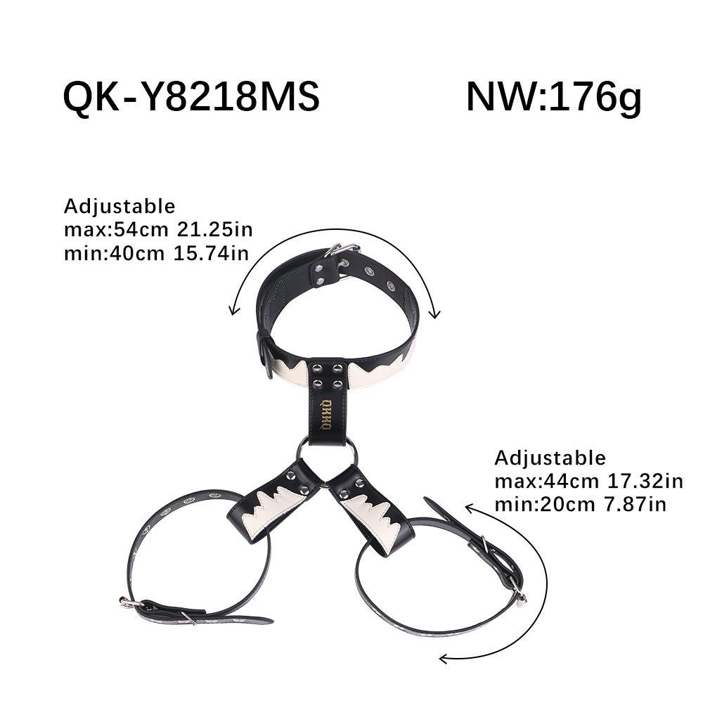QKKQ Women's Wearable Erotic Breast Restraint & Stimulation Toy for Couples