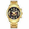 Men's Waterproof Luminous Running Alarm Clock Watch