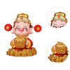 God of Wealth Ornament ,Statue, Resin Feng Shui Sculpture Decor for Year Bedroom Spring Festival