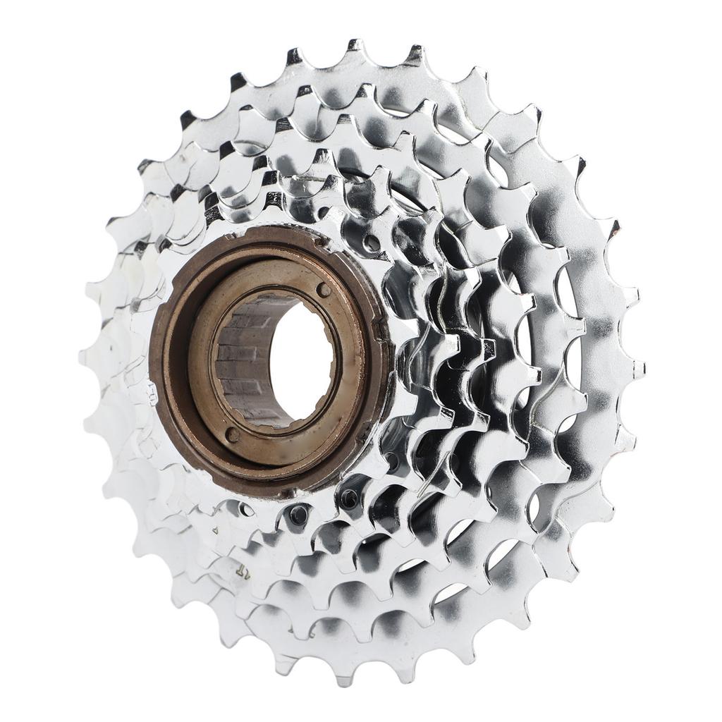 Bike Sprocket 14?28T 6 Speed High Strength Steel Bicycle Speed Flywheel for Replacement