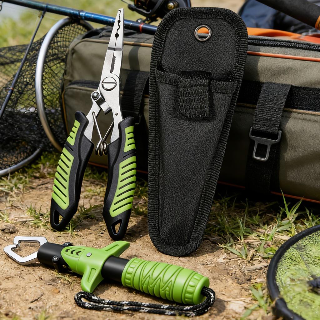 3Portable Fishing Tool Set Fishing Pliers Fish Control Device Nylon Bag Special Fishing Equipment and Tools for Outdoor Fishing