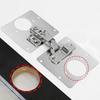 Cabinet Hinge Repair Plate Kits Kitchen Cupboard Door Hinge Mounting Plate with Holes Flat Fixing Brace Brackets Household Tools