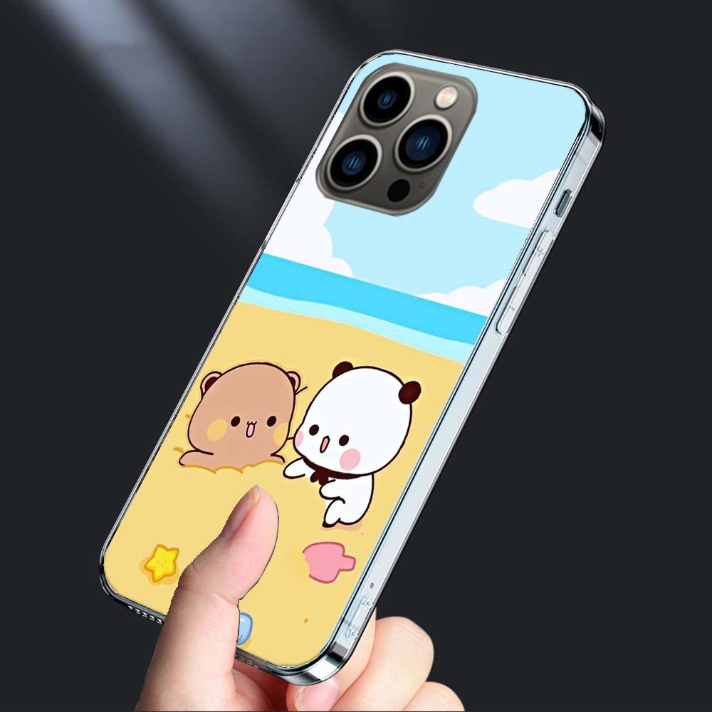 

Cute BuBu DuDu Phone Case For Iphone 16E 15 Pro 14 Plus 17E 16 17 Pro Max Air 11 12 13 Mini Shockproof Capa Cute Cover TPU Cl iPhone 13 Pro