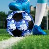 Shadow Milk Cookie Indoor Soccer Ball Colorful Machine Stitched PVC Size 5 Team Training Competition Ready Durable High-Bounce Cool Sports Gift