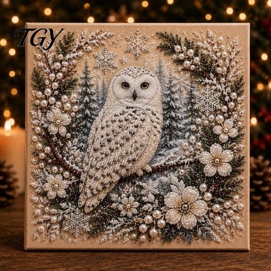 Handicraft Activities for Kids Xmas Faux Pearl Art Kit, Santa Claus Reindeer Painting DIY Craft Sets Adults Sparkling 3D Festive Wall Kit Adults,
