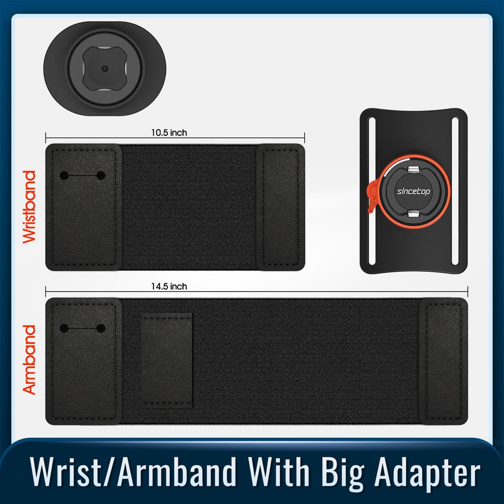 Utendørs Armbånd Telefonholder Løping Klatring Trening Armbånd Håndleddsveske Stativ Lås Menn Kvinner for iPhone Xiaomi