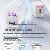 Fast Charging Multi-Head Data Cable: Three-in-One Charger Set