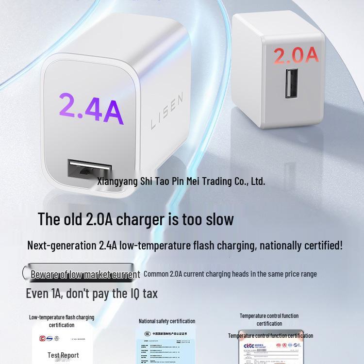 Fast Charging Multi-Head Data Cable: Three-in-One Charger Set