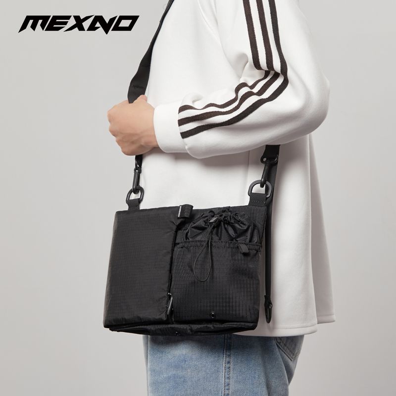 

Functional Lightweight Travel Messenger Bag Men Work Clothing Magnetic Chest Bag Multifunctional Outdoor Cycling Sports Shoulder Bag Men Black