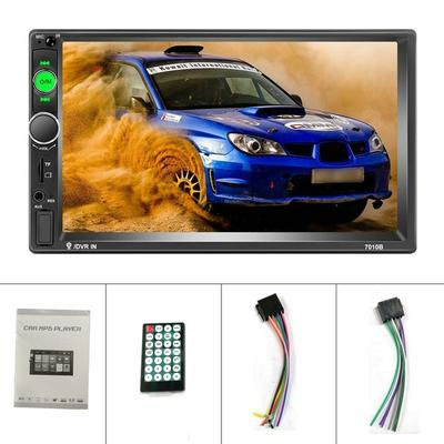 2 Din Car Multimedia Player Audio Stereo Radio 7\ HD MP5 Touch Screen Digital Display Bluetooth USB FM Autoradio