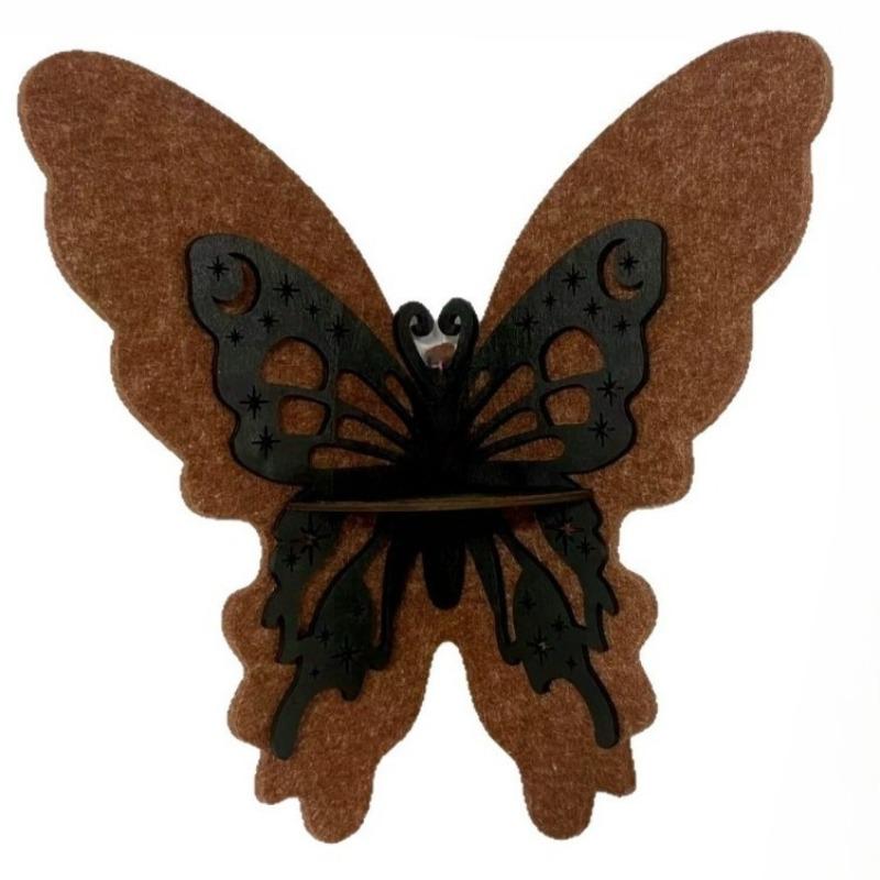 

Butterflies Felt Bulletin Board Foldable Photo Boards Minimalist Luxury Elegant Wall Art Modern Wall Decors Home Decoration красный