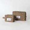 [aeyio] LEOPARD SQUARE HANDLE POUCH_ Leopard Square Handle Pouch (2 Colors, 2 Sizes)_APO5002/5102