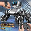Eight-Wheel Stunt Mechanical Dog Electric Watch-Sensing Intelligent Robot Toy New Children's Toy Remote Control Gift