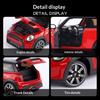 Metal die-cast 1/24 scale MINI COOPER car model simulated tire pulling back and moving forward Halloween gift