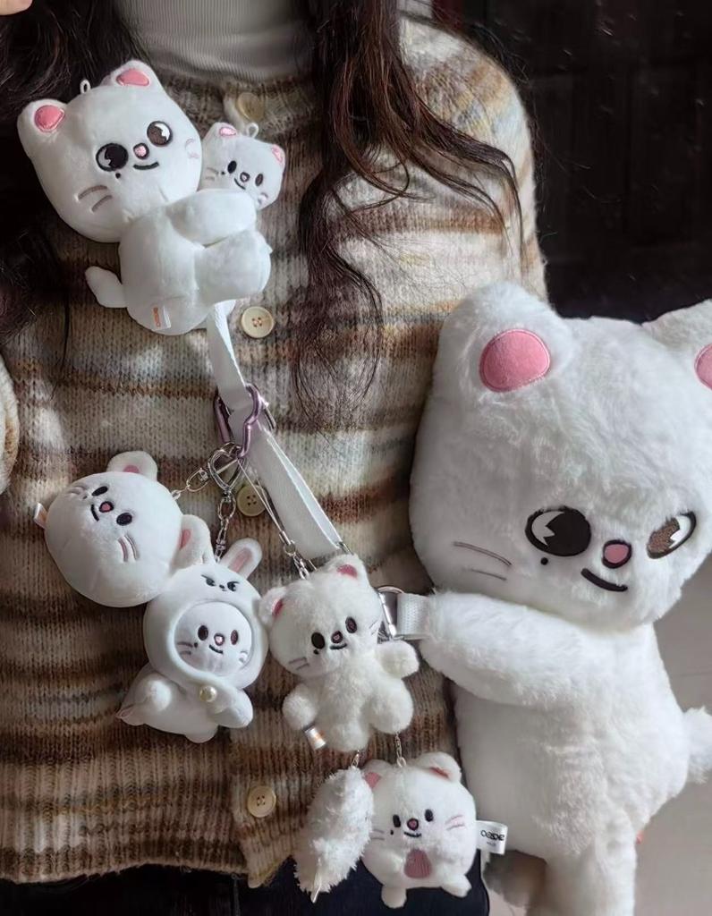 New Plush Animal Doll Crossarm Bag Anke Pop up Week SKZ Fans K-pop Birthday Gift Children Adult Gift Decoration