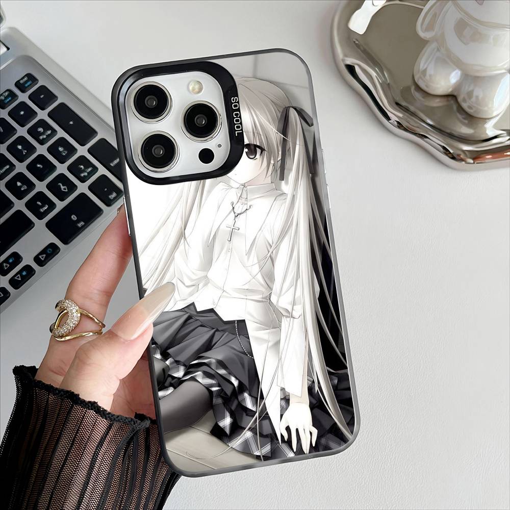Anime Y-Yosuga no S-Sora Phone Case For Apple 11 12 13 14 15 16Pro Max Plus Protect Plating Phone Cover