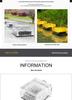 Outdoor Solar Ice Brick 4-LED Lamp for Courtyard and Landscape Pathways