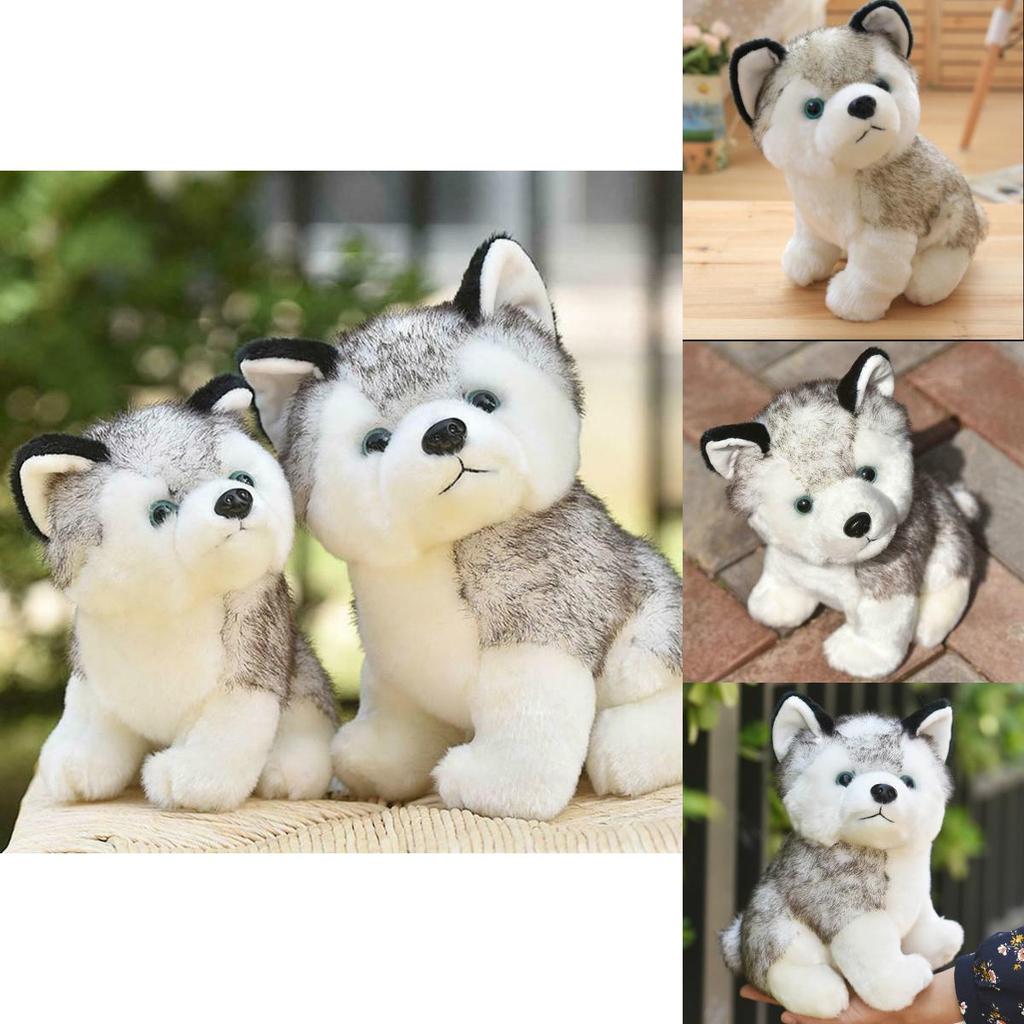 Adorable Husky Plush Doll Soft Toy Perfect Christmas Gift For Kids And Babies