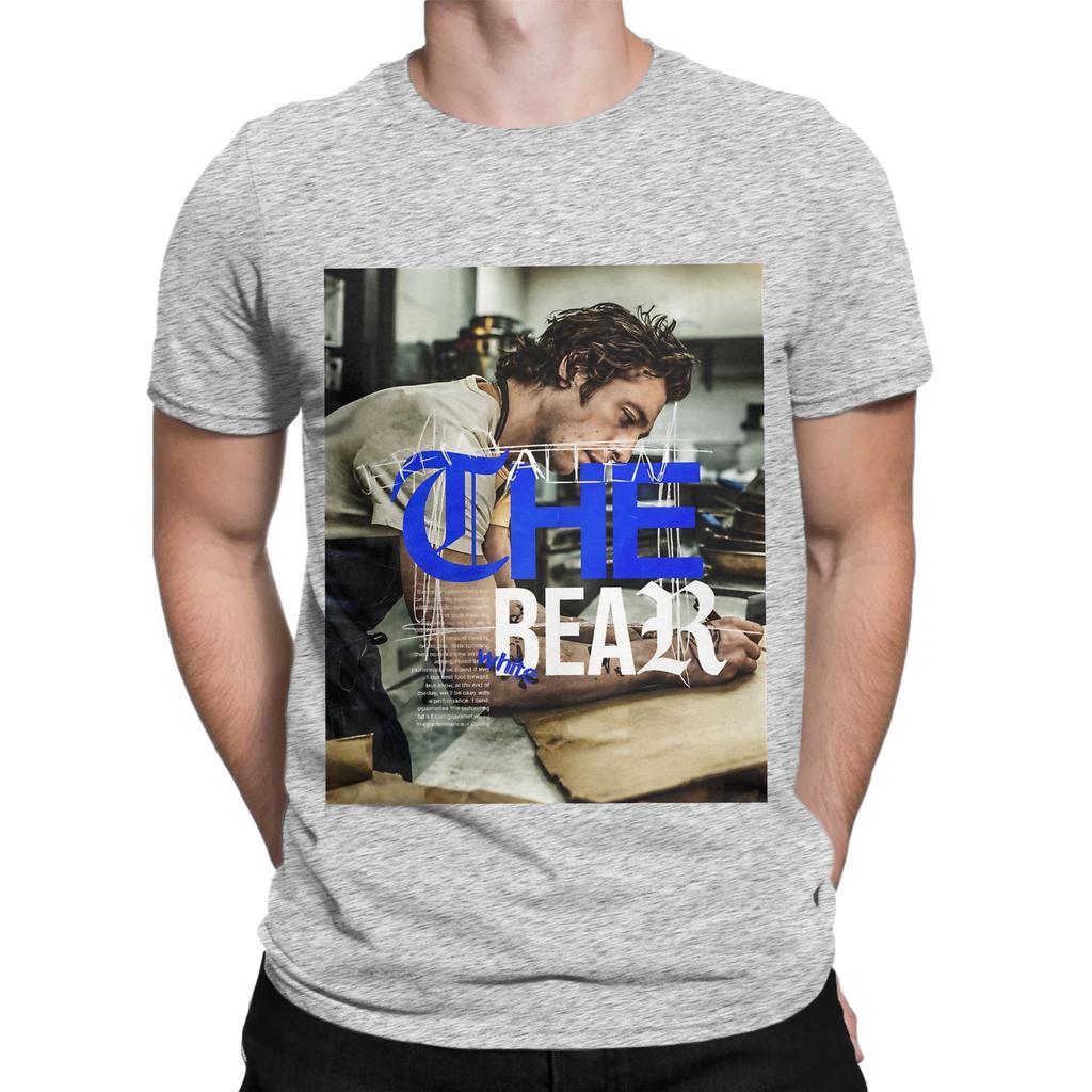 Poster of The bBear Novelty Graphic 100 Cotton TShirt The bBear Tops Tees For Unisex