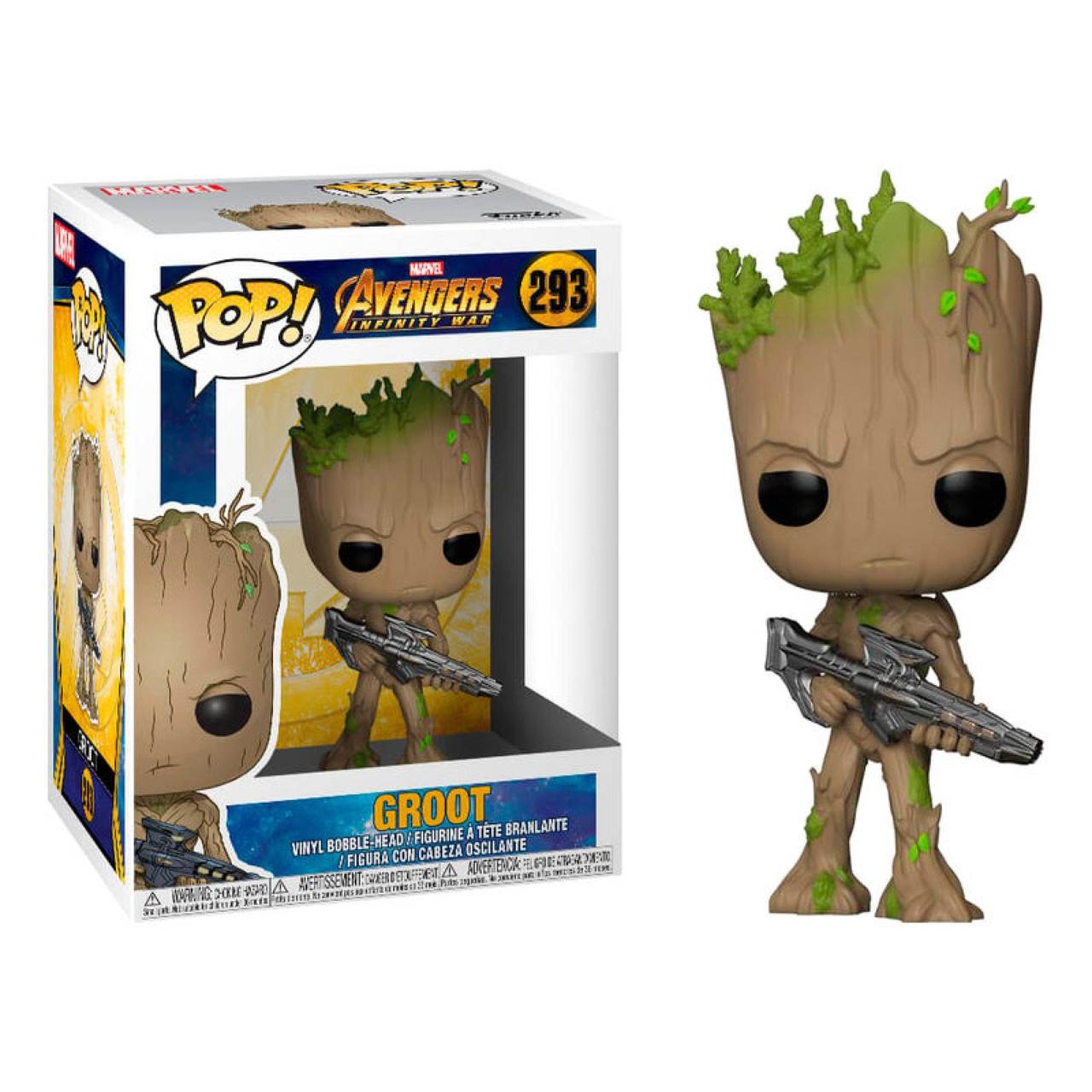 

Грут фігурка Funko Pop Грут Groot Guardians of the Galaxy Вартові Галактики дитяча ігрова фігурка 10см 293 10 коричневий
