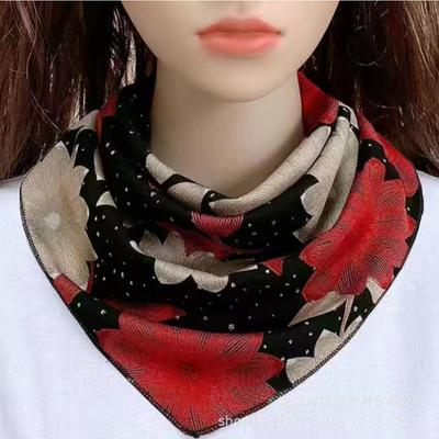 Eşarp Kadın İnce Kış Eşarp Üçgen Eşarp Servikal Omurga Boyun Örtüsü Çok Yönlü Sıcak Moda Sahte Yaka
