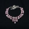 Pink Kunzite Gemstone : 925 Sterling Silver Handmade Necklace Jewelry