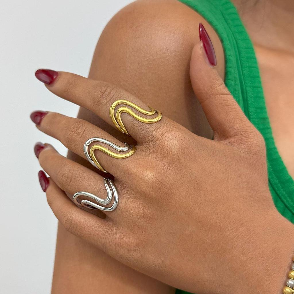 Retro S-förmiger, nicht verblassender Ring - Neue Herbst- & Winterkollektion