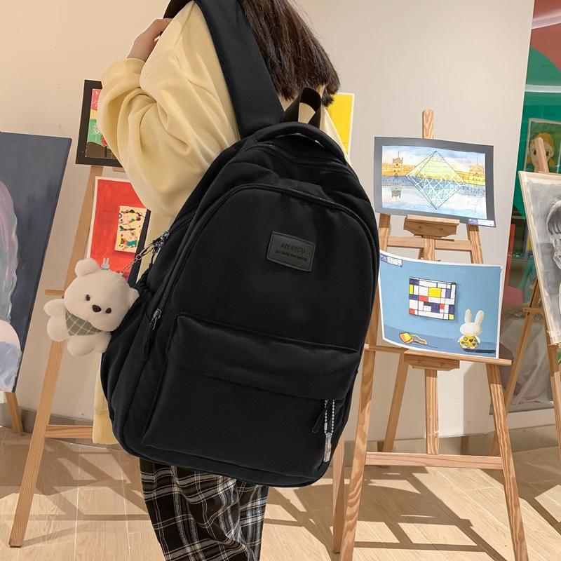 Schoolbag Girl Backpack Large Capacity Backpack Student KTB