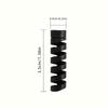 5pcs Spiral Soft Gel USB Cable Protectors,for Mobile Phones,Tablet Chargers.Multi-Color,Home,Office,Travel Essentials.Durable.