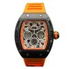 JYL Men's Watch Cool Multi-function Waterproof Silicone Strap
