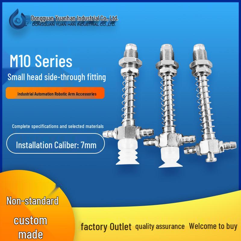 M10 Robotic Arm Suction Cup Head and Pneumatic Base Mount Bracket M10-L53