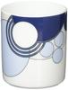 Multi-Cup, 380cc, Frank Lloyd Wright Imperial Blue, Microwave Safe, Fine Porcelain (Premium White), WT94979/1701