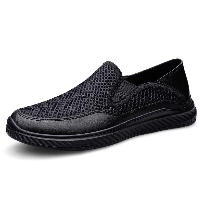 Men s Non-slip Mesh Slip-on Casual Breathable Outdoor Sports Shoes US 12 (45)