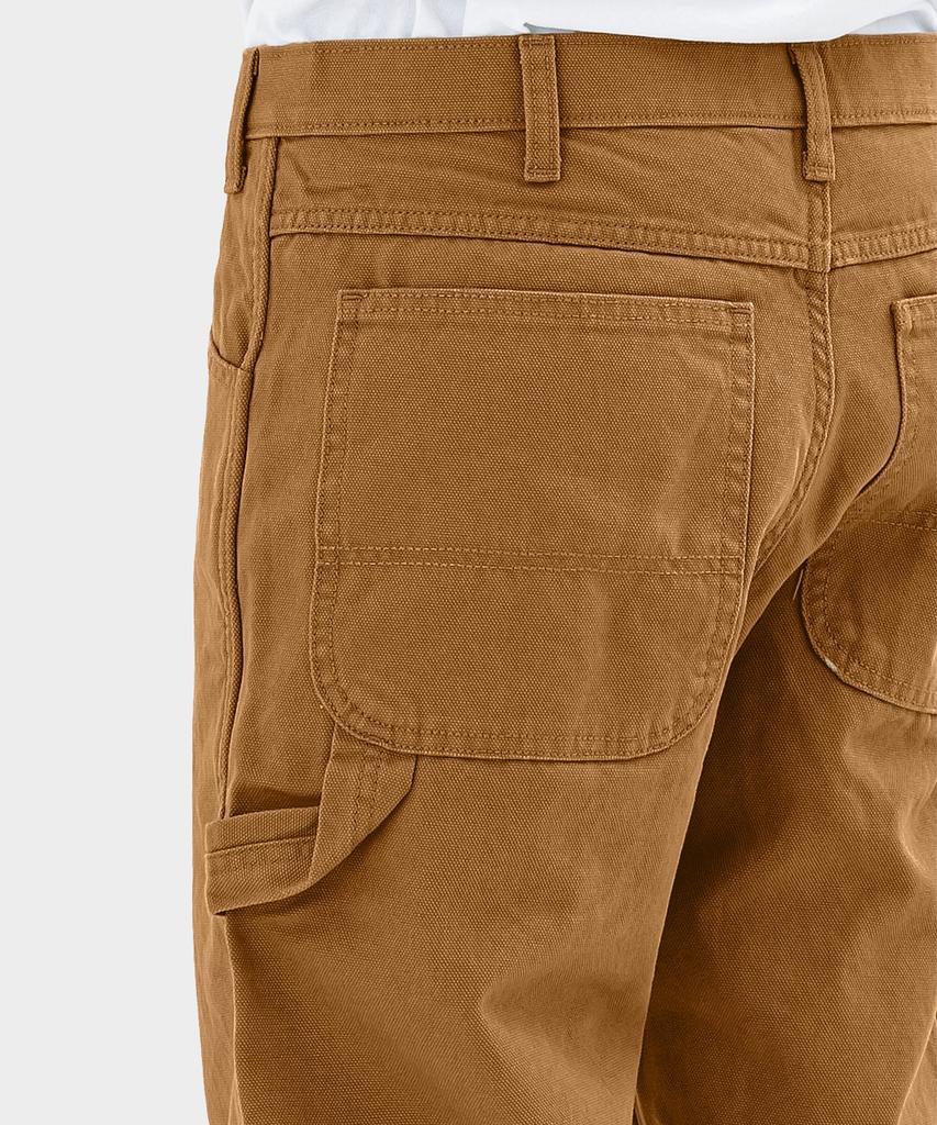DICKIES Duck Canvas Carpenter Pants Brown Duck