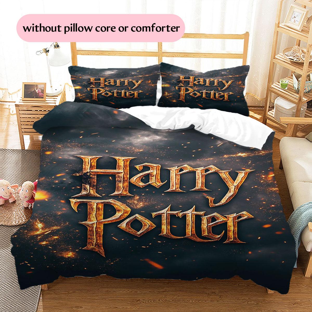 

Harry Potter: Magic and Fire - Comfortable and Warm Home Bedding Set - The Perfect Choice for Decorating Your Bedroom 135x200cm