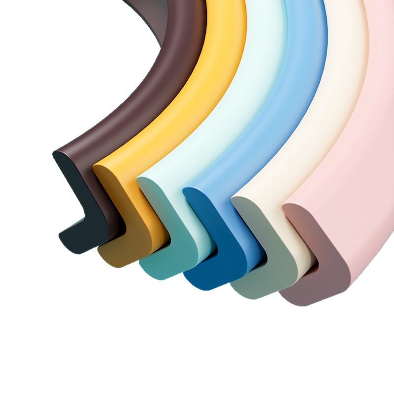 L-shaped Anti-Collision Corner Protectors: Soft Self-Adhesive Strip for Walls, Tables, and Window Sills