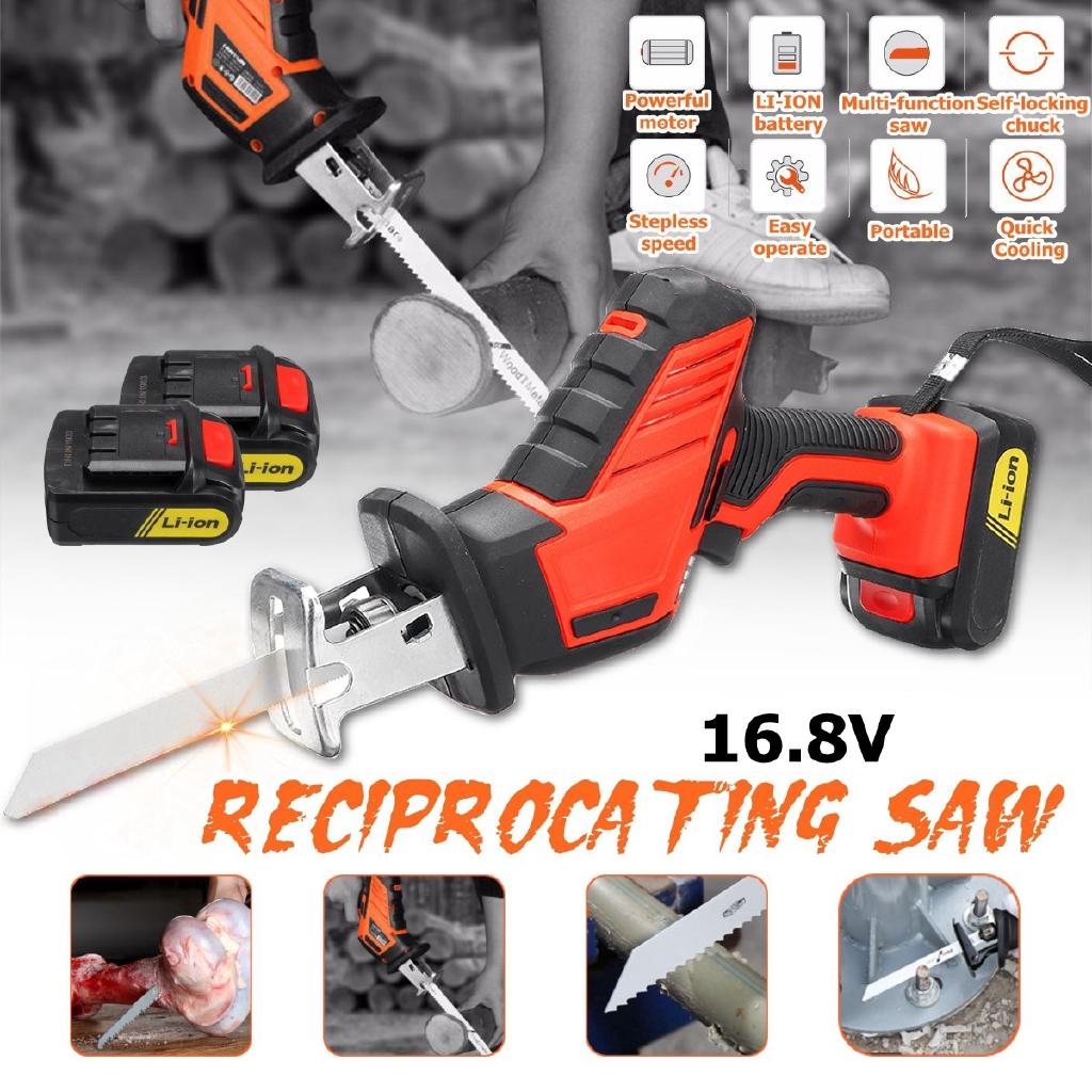 3000RPM Reciprocating Saws Saber Saw Portable Cordless Electric Power Tools Jig Saw with 1pcs Battery 21V