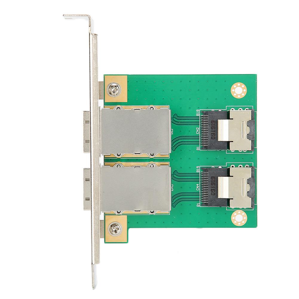 

Adapter Card SFF-8087 to SFF-8088 Internal External Electronic Transfer H0305 MINISAS